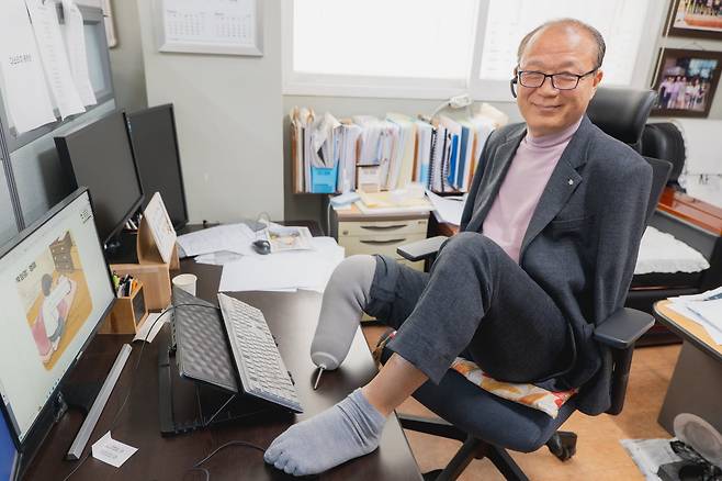 이범식 한국장애인IT복지협회 회장.