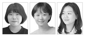 이 글은 유지현 출판 기획자(책방사춘기 대표), 윤아름 초등교사(전교조 성평등특별위원장·가운데), 이혜인 그림책 작가가 공동 집필했습니다. 사진 왼쪽부터.