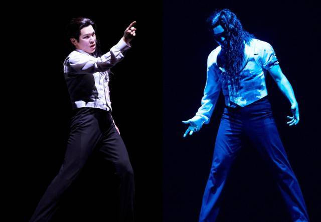 홍광호가 연기하는 '지킬앤하이드'의 지킬(왼쪽)과 하이드. 오디컴퍼니 제공