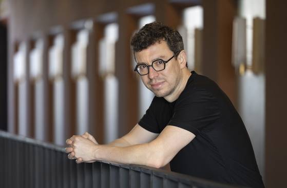 루이스 폰 안 ‘듀오링고’ 영어 학습 앱 창업자가 11일 서울 용산구 한강로 에피소드 용산에서 중앙일보와 인터뷰하고 있다. 임현동 기자