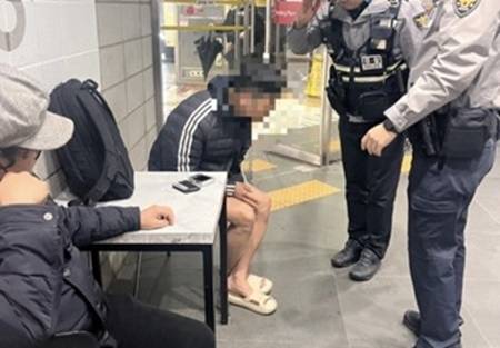 실종됐던 30대 중증 지적장애인 남성. 사진 서울경찰청 기동순찰대