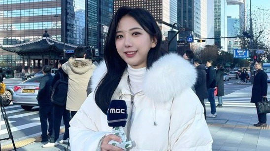 ▲고 오요안나 기상캐스터.