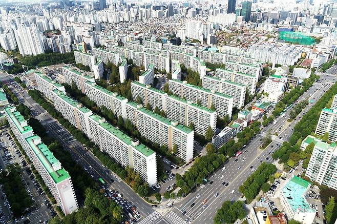 [서울=뉴시스] 은마아파트_전경. 2025.04.17. (사진=강남구 제공) *재판매 및 DB 금지