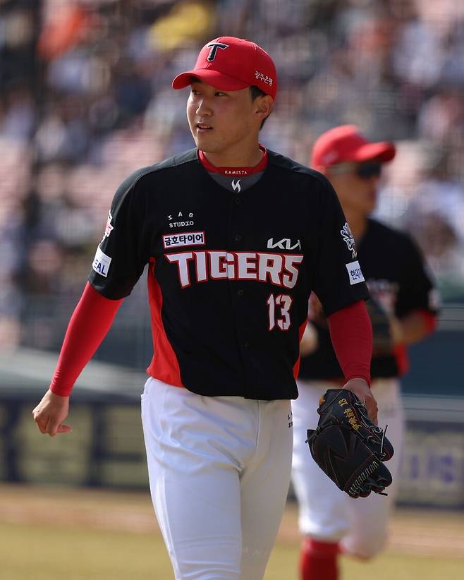 ▲ KIA의 상승세를 이어 가야 할 필요가 있는 윤영철 ⓒKIA타이거즈