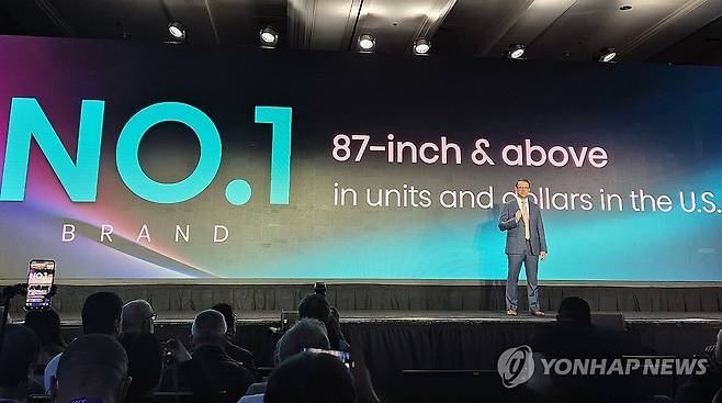 하이센스 CES 2025 프레스 콘퍼런스 [촬영 장하나]