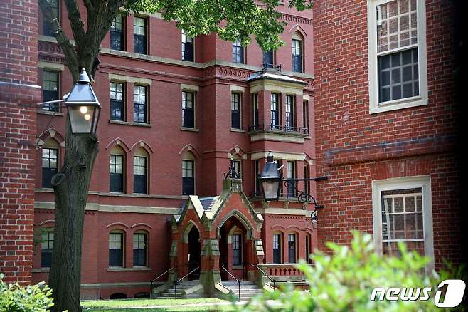 미국 대표적 명문사학 아이비리그 하버드 교정. ⓒ AFP=뉴스1 ⓒ News1 이서영 기자
