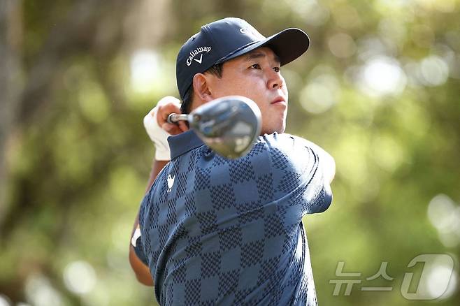 김시우. ⓒ AFP=뉴스1
