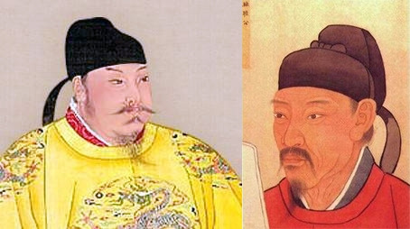 ▲당 태종 이세민과 위징 초상화