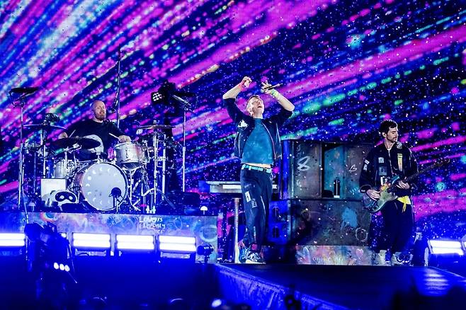 영국 록밴드 콜드플레이. 사진 = 라이브네이션코리아