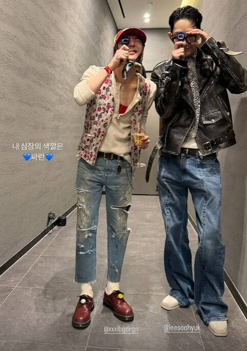 지드래곤, 이수혁./소셜미디어