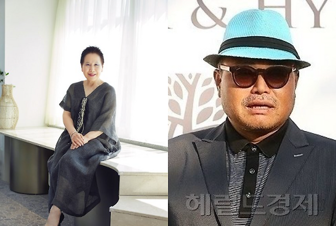 연극배우 박정자(왼쪽)와 가수 김흥국이 나경원 국민의힘 대선 경선 후보 캠프의 고문과 자문으로 합류했다. [헤럴드DB]