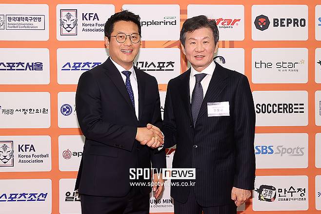 ▲ 박한동 회장 정몽규 회장 ⓒ곽혜미 기자