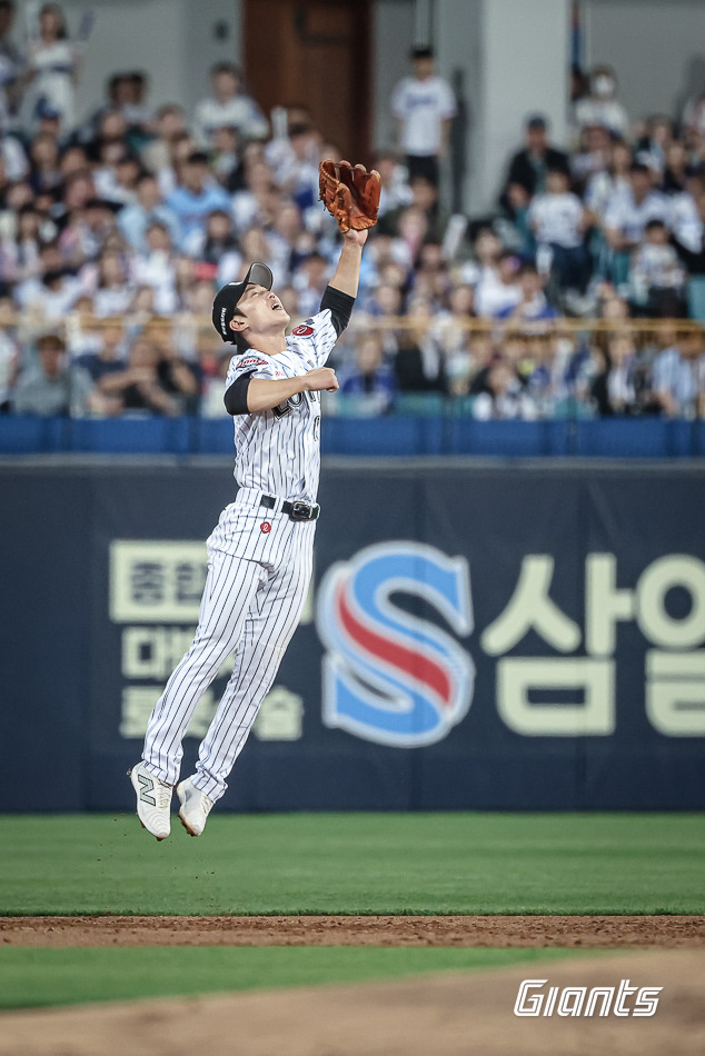 ▲ 전민재 ⓒ롯데 자이언츠