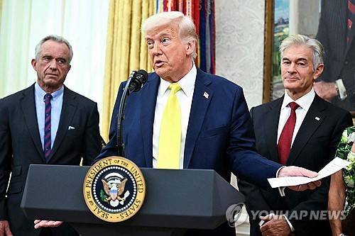 트럼프 대통령 [워싱턴 AFP=연합뉴스. 재판매 및 DB 금지]