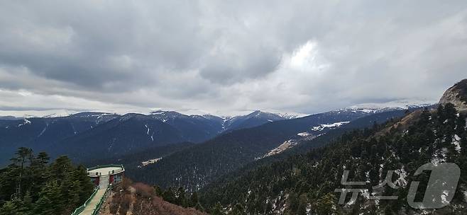 티베트(시짱) 자치구 린쯔시 써지라산에 위치한 부랑린하이 모습 ⓒ News1 정은지 특파원