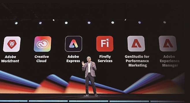 어도비가 인공지능(AI) 시장에서 뒤처졌다는 평가를 받고 있다.[사진 | 연합뉴스]