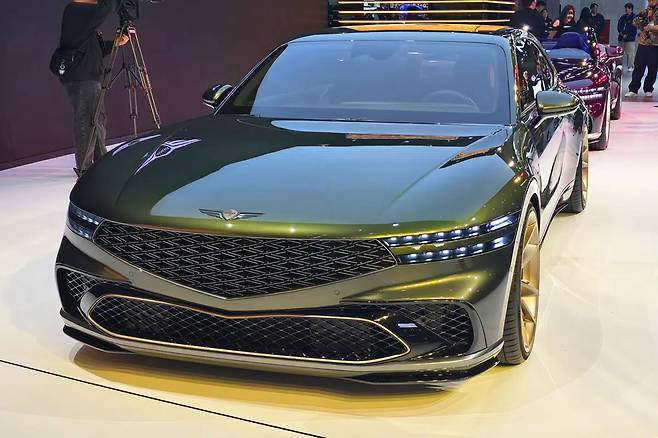 2025 서울모빌리티쇼의 엑스 그란 쿠페 콘셉트카