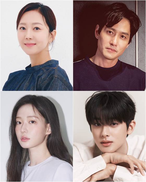 왼쪽 위부터 배우 염정아, 박해준, 김민규, 최윤지.