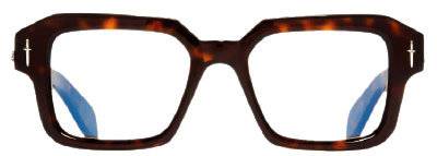 레오퍼드 패턴 프레임의 볼드한 라인이 얼굴선을 또렷하게 만든다. 117만 원대 커틀러앤그로스.