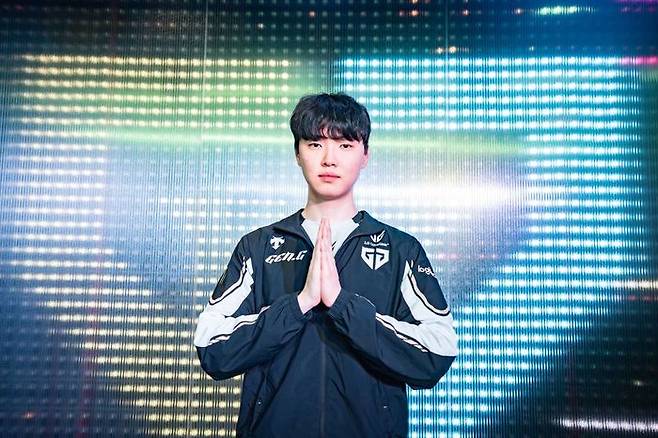 젠지가 6연승을 이어가는 과정에서 큰 공을 세운 '쵸비' 정지훈 ⓒLCK
