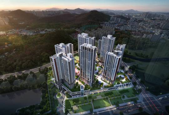 김포 '풍무역 롯데캐슬 시그니처' 조감도. [롯데건설 제공]