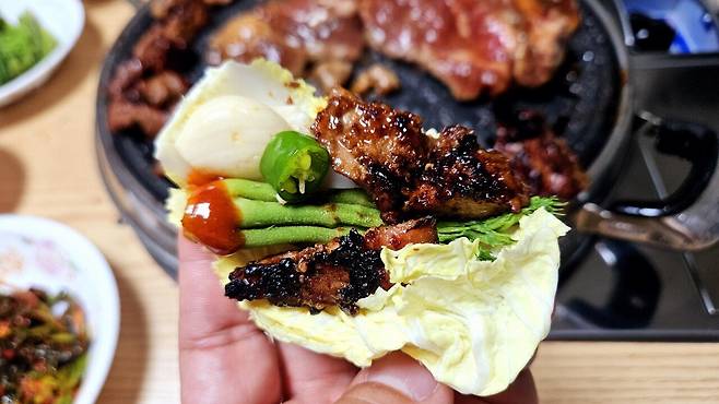 20250420_205920.jpg 집에서 돼지갈비집 느낌을 내고 싶을땐?