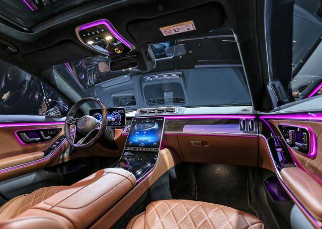 메르세데스-벤츠 S클래스 내부. 메르세데스-벤츠 코리아 제공