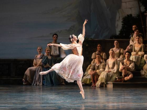 '백조의 호수'를 추는 박선미.                             [사진 Rosalie O’Connor]