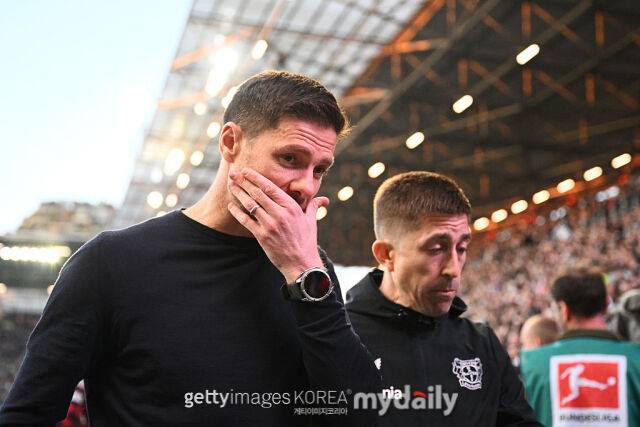 레버쿠젠 사비 알론소 감독./게티이미지코리아