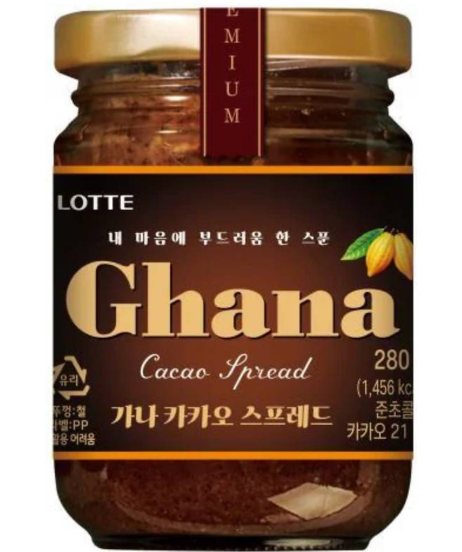 롯데웰푸드 ‘가나 카카오 스프레드’ [롯데웰푸드 제공]