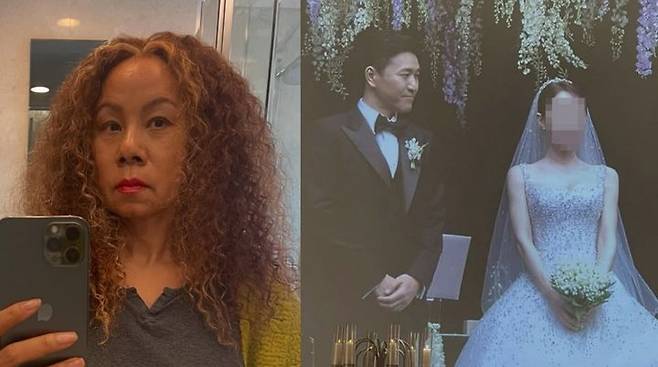 [서울=뉴시스] 인순이(왼쪽), 김종민과 아내의 모습. (사진=인순이 인스타그램 캡처) 2025.04.21. photo@newsis.com  *재판매 및 DB 금지