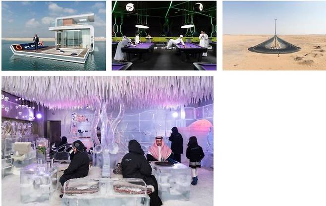 충무아트센터에 전시된 닉 하네스의 환희의 정원.  *재판매 및 DB 금지