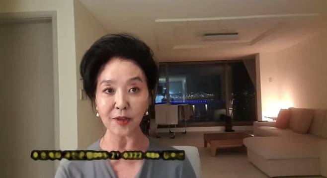 [서울=뉴시스] 김부선. (사진=유튜브 채널 '김부선TV' 캡처) 2025.04.21. photo@newsis.com *재판매 및 DB 금지