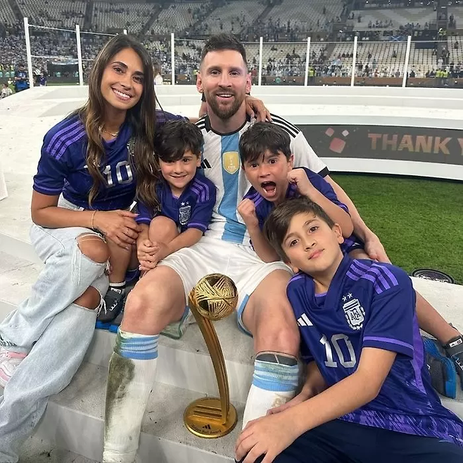 리오넬 메시 가족. 메시 아내 인스타그램