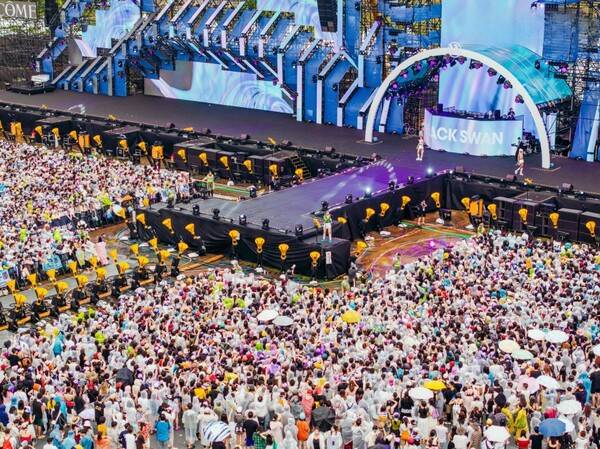 ▲ 블랙스완 '워터밤 하이난' 현장 사진. 제공|㈜디알뮤직