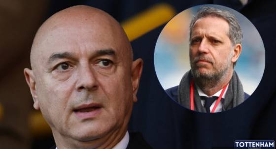 다니엘 레비(왼쪽) 토트넘 홋스퍼 회장과 파비오 파라티치 전 단장. /사진=토트넘 홋스퍼 뉴스 갈무리