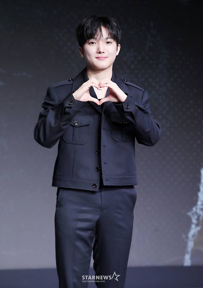 배우 최민영이 21일 오전 서울 마포구 호텔 나루에서 열린 넷플릭스 시리즈 '약한영웅 Class 2' 제작발표회에서 포즈를 취하고 있다. /2025.04.21 /사진=김휘선 hwijpg@