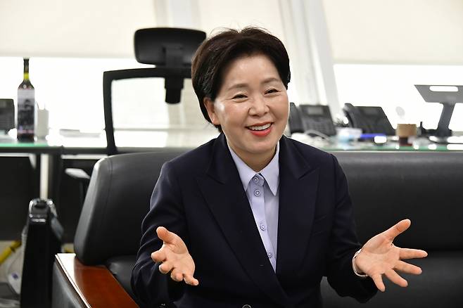 광주 찾은 국민의힘 양향자 경선 후보 [독자제공. 재판매 및 DB 금지]