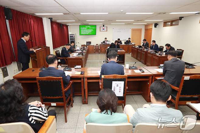 충북도의회 건설환경소방위원회(충북도의회 제공. 재판매 및 DB금지)