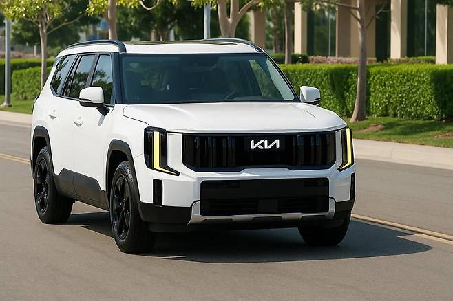 기아 '텔루라이드 풀체인지' 예상도