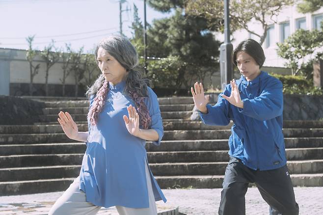 영화 ‘사유리’ 미나미데 료카 & 네기시 토시에 (제공: 트리플픽쳐스, 리즈필름)