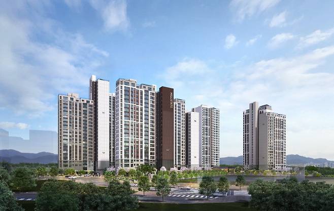 ‘힐스테이트 용인마크밸리’ 투시도