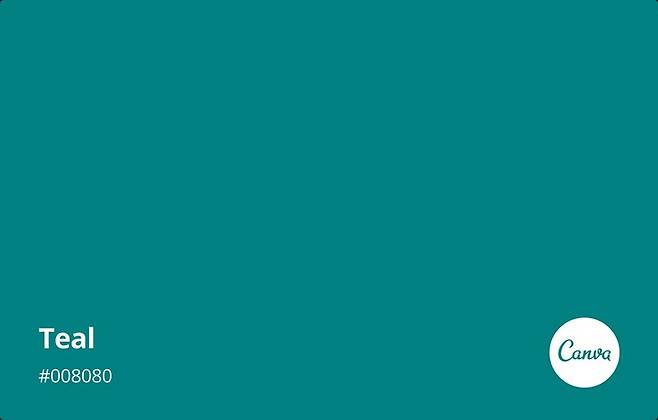 연구진은 자연에서 올로 색상과 가장 비슷한 색은 짙은 청록색 ‘틸’(Teal)이라고 밝혔다. canva