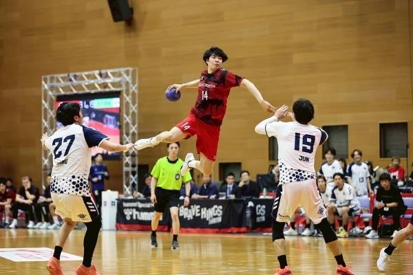 사진 2024-25 일본 남자 핸드볼리그 H 21라운드 브레이브 킹스와 어쓰 프렌즈 경기 모습, 사진 출처=브레이브 킹스