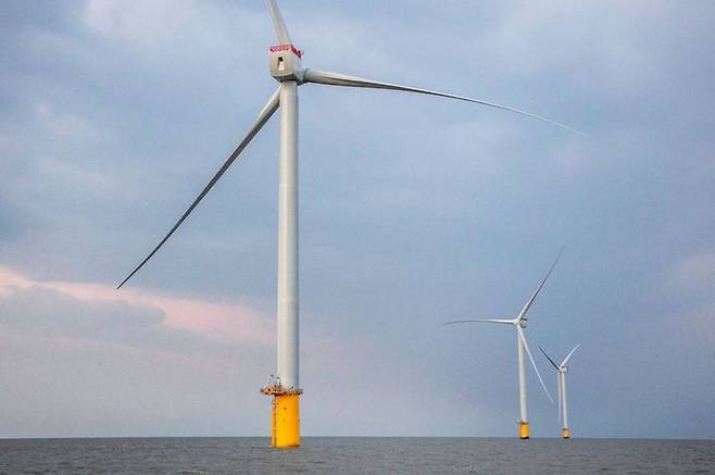 신안 해상풍력. (사진=전남도 제공) *재판매 및 DB 금지