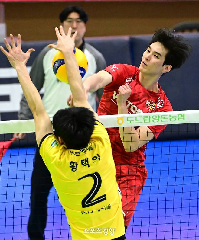 한국전력에서 KB손해보험으로 이적한 임성진. KOVO 제공