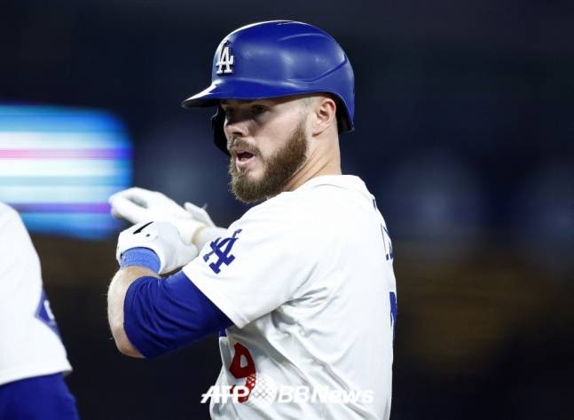 LA 다저스 시절의 개빈 럭스. /AFPBBNews=뉴스1