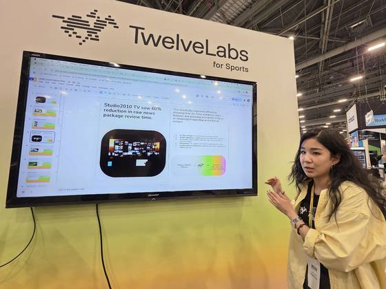 트웰브랩스 이소영 공동창업자는 "AI 검색 시스템이 거대한 영상 아카이브를 보유한 방송사 등에 특히 유용할 것"이라고 말했다.