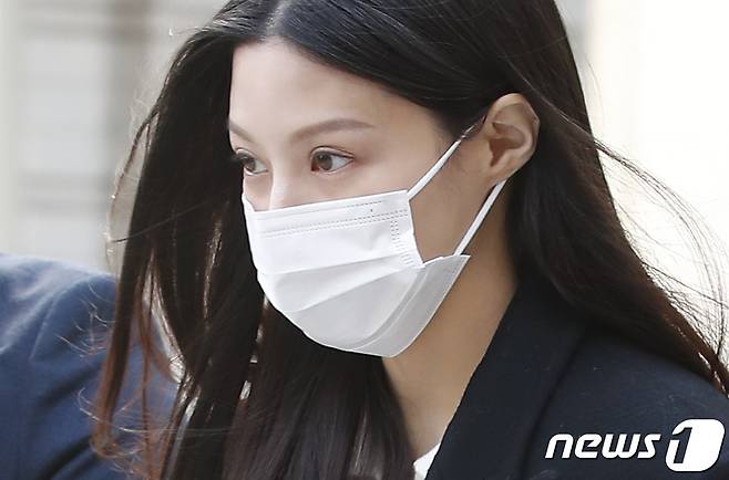 입시 비리 혐의로 기소된 조국 전 법무부 장관 딸 조민 씨. 2024.3.22/뉴스1 ⓒ News1 권현진 기자