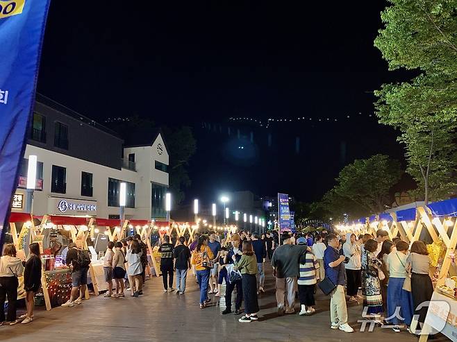 강원 강릉월화거리 야시장 5월 2일 개장.(강릉시 제공, 재판매 및 DB 금지) 2025.4.23/뉴스1